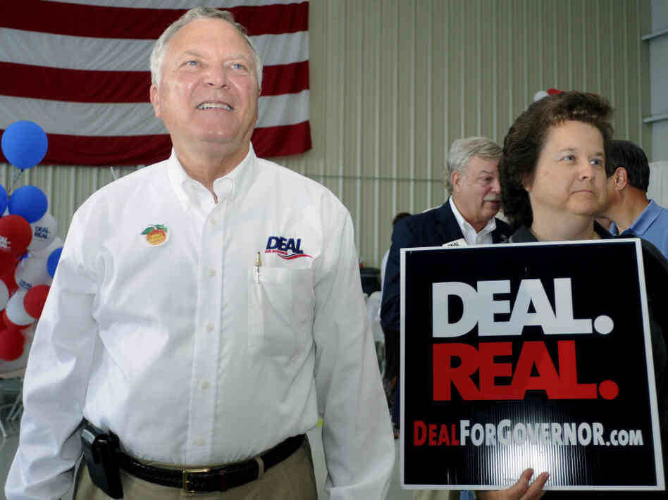 Nathan Deal, Becky Smith Nathan Deal, Becky Smith